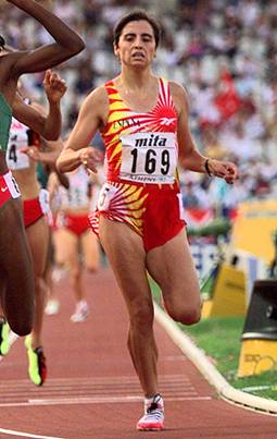 Nuestra campeona y recordman Mayte Zúñiga 